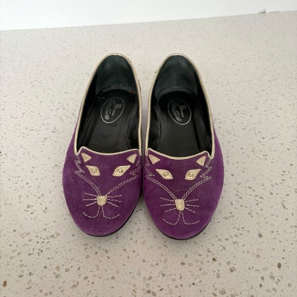 Browns Couture - Purple suede cat shoes - Picture 2 of 12